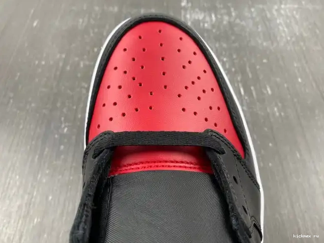 Rep Kickmax Air 1 Low 705329-001 Bred Retro Jordan 0412